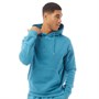Fluid Heren Hoodie Donkergroen Blauw