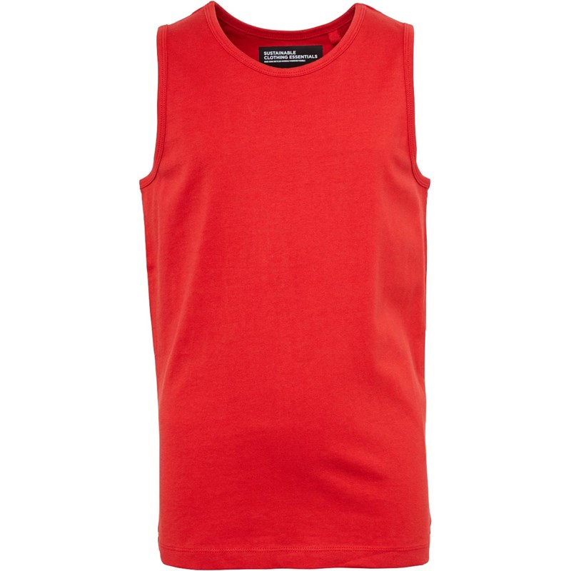 Fluid Drenge Vest Rød