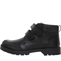 Fluid Junior Leather Boots Black