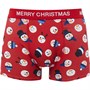 Fluid Mens Novelty Aop Trunks Red