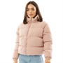 Fluid Womens Shorts Puffer Jacket Dusky Pink
