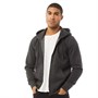 Fluid Sweat à Capuche Homme Anthracite Chiné