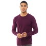 Fluid Mens Crew Neck Sweater New Maroon