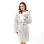 Fluid Damer Wellsoft Frosted Robe Badekåber Grå Mergel