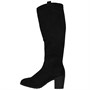 Fluid Womens Knee High Boots Black