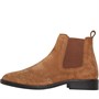 Fluid Heren Suede Chelsea laarzen Tan