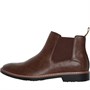 Fluid Mens Chelsea Boots Brown