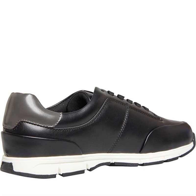 Fluid Mens Trainers Shoes Black