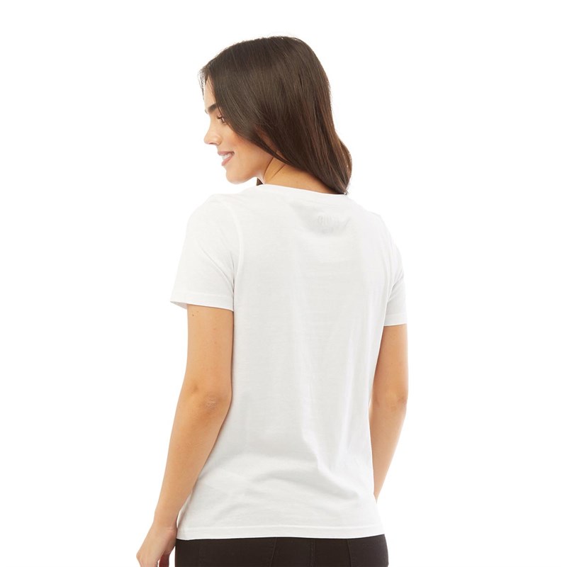 Fluid Damskie Basic Kamizelki/Bezr?kawniki Biały