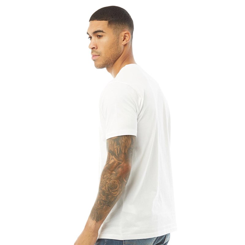 Fluid Mens Organic Cotton T-Shirt White