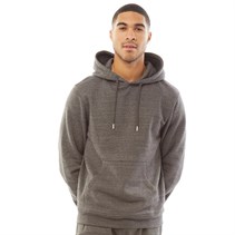 Fluid Herren Cotton/Recycled Polyester Kapuzenpullover Anthrazitmeliert