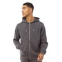 Fluid Mens Cotton/Recycled Polyester Fleece Zip Through Hoodie Ombre Blue