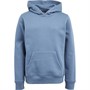 Fluid Junior Cotton/Recycled Polyester Fleece Hoodie Dusky Blue