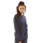 Fluid Dame Sweatshirts Marineblå