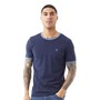 Fluid T-Shirts Ringer Homme Bleu Marine