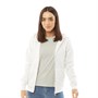Fluid Womens Zip Through Hoodie White