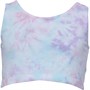 Fluid Junior Tie Dye Crop Top Multi