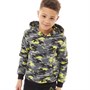 Fluid Drenge Camo Print Hættetrøjer Grå Camouflage
