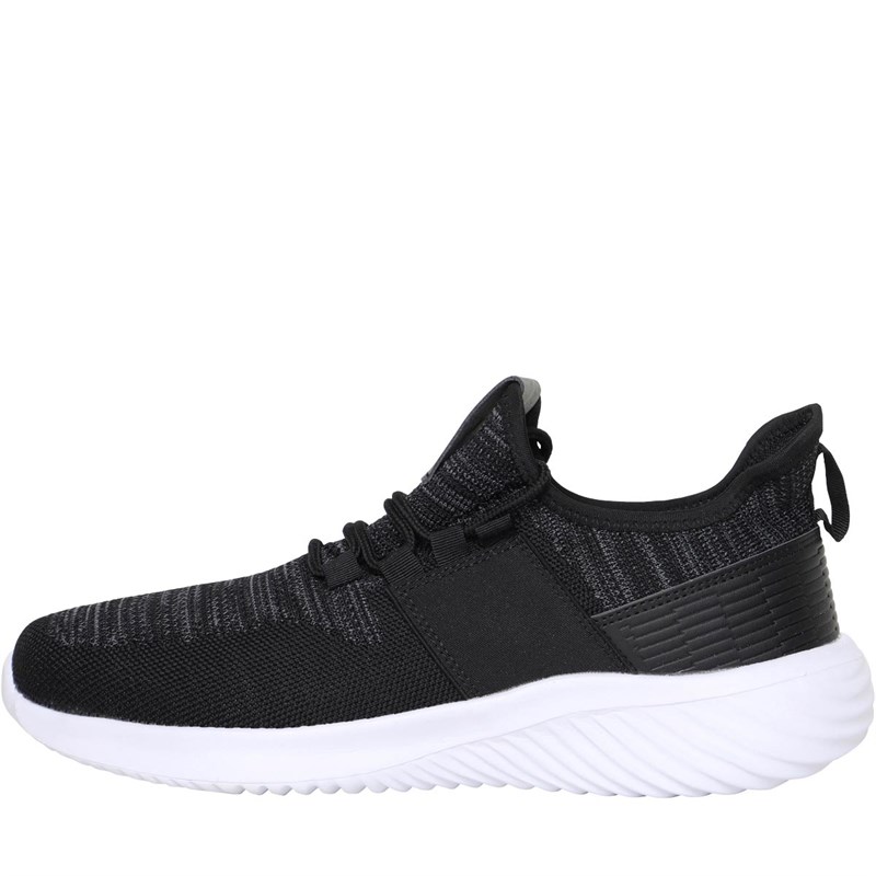 Fluid Mens Trainers Black