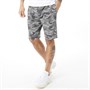 Fluid Mens Jersey Camo Shorts Grey Camo