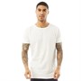 Fluid Herre line Raw Edge T-shirts Hvid