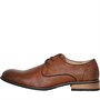 Fluid Mens Lace Up Shoes Tan