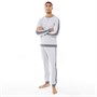 Fluid Pyjama Homme Gris Chiné