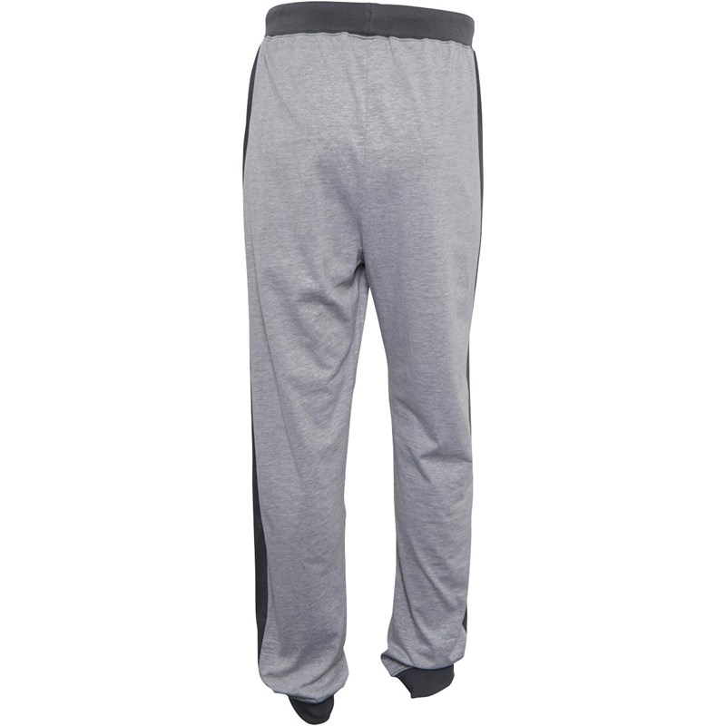 Fluid Mens Pyjama Set Grey Marl/Charcoal