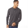 Fluid Heren Polo’s met lange mouwen Antracietgrijs