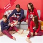 Fluid Pyjama Christmas Family Femme Multicolore