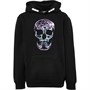 Fluid Sweats à Capuche Skull Garçon Noir