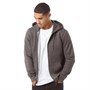 Fluid Sweats à Capuche Homme Gris Foncé Chiné