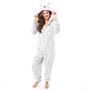 Fluid Dames Bear Onesies Lichtgrijs