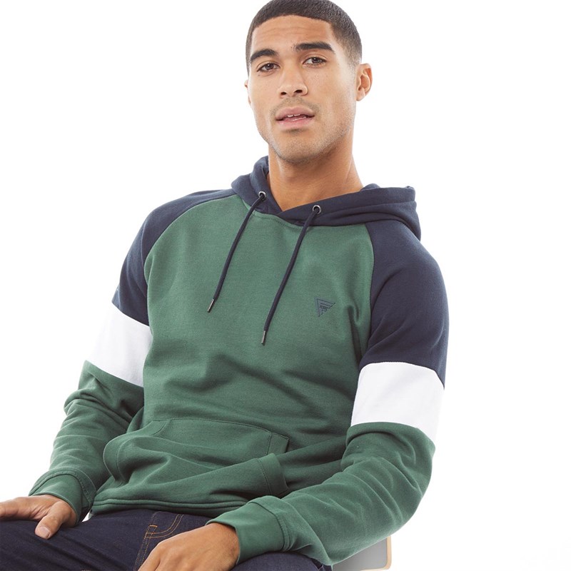 Fluid Sweats à Capuche Homme Vert
