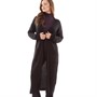 Fluid Cardigans Maxi Length Cardi With Femme Noir