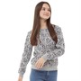 Fluid Meisjes Heart Leopard Sweaters Gemeleerd Grijs