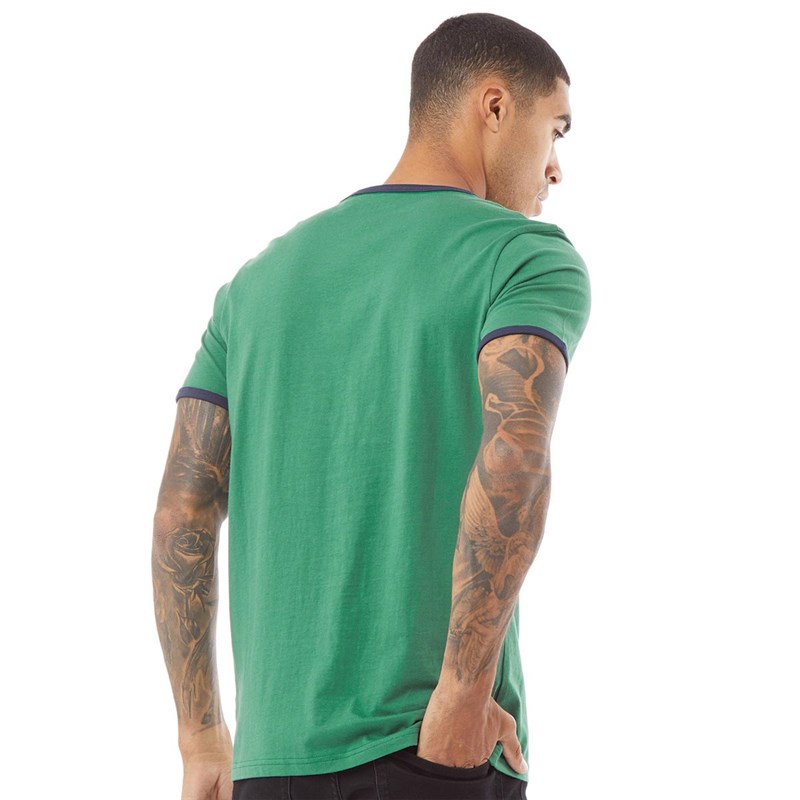 G-STAR T-Shirt Donna Cropped Baby Brother Ringer, Cotone, Scollo Rotondo A Costine, Stampa Sul Petto