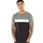 Fluid Herre Block T-shirt Sort
