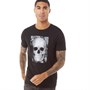 Fluid Mens Skull T-Shirt Black