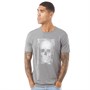 Fluid T-Shirts Skull Homme Gris