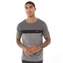 Fluid T-Shirts Puppytooth Homme Gris