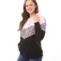Fluid Dames Leopard Hoodies Multi