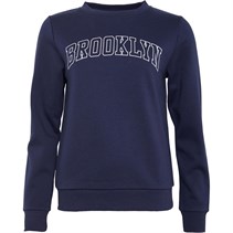 Fluid Womens Collegiate Sweatshirt Navy