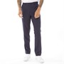 Fluid Mens Pinstripe Trousers Navy