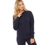 Fluid Sweats à Capuche Femme Bleu Marine