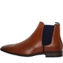 Fluid Mens Chelsea Boots Tan