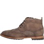 Fluid Mens Brogue Boots Brown