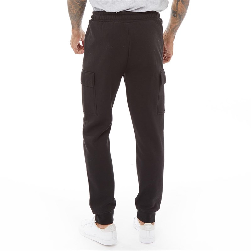 Fluid Mens Cargo Pocket JogPants Black