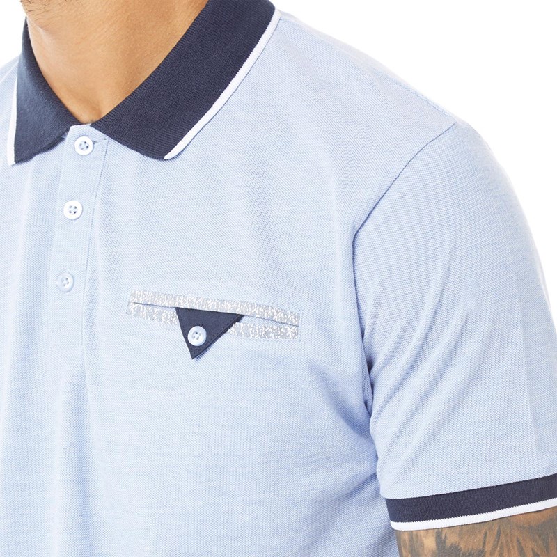 Fluid Mens Polo Blue