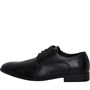 Fluid Herren Derby Business Schuhe Schwarz